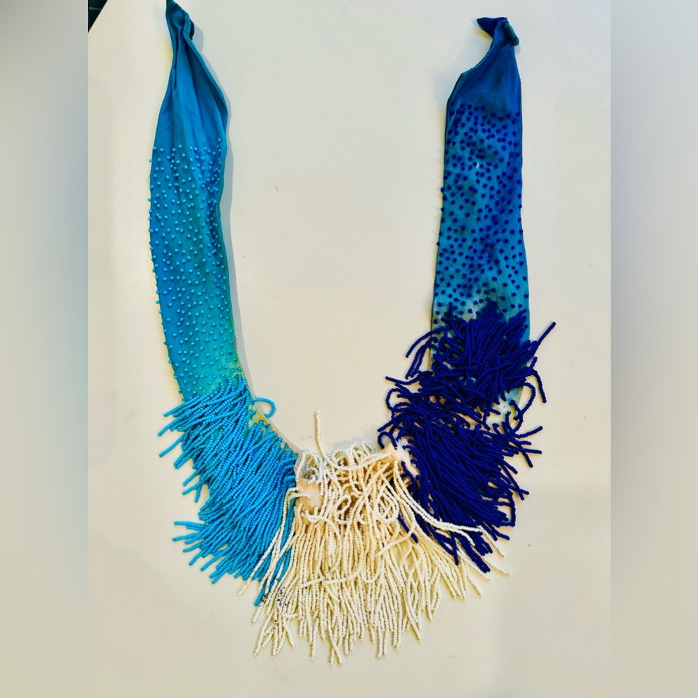 Mignonne Classic Fringe Scarf Necklace
